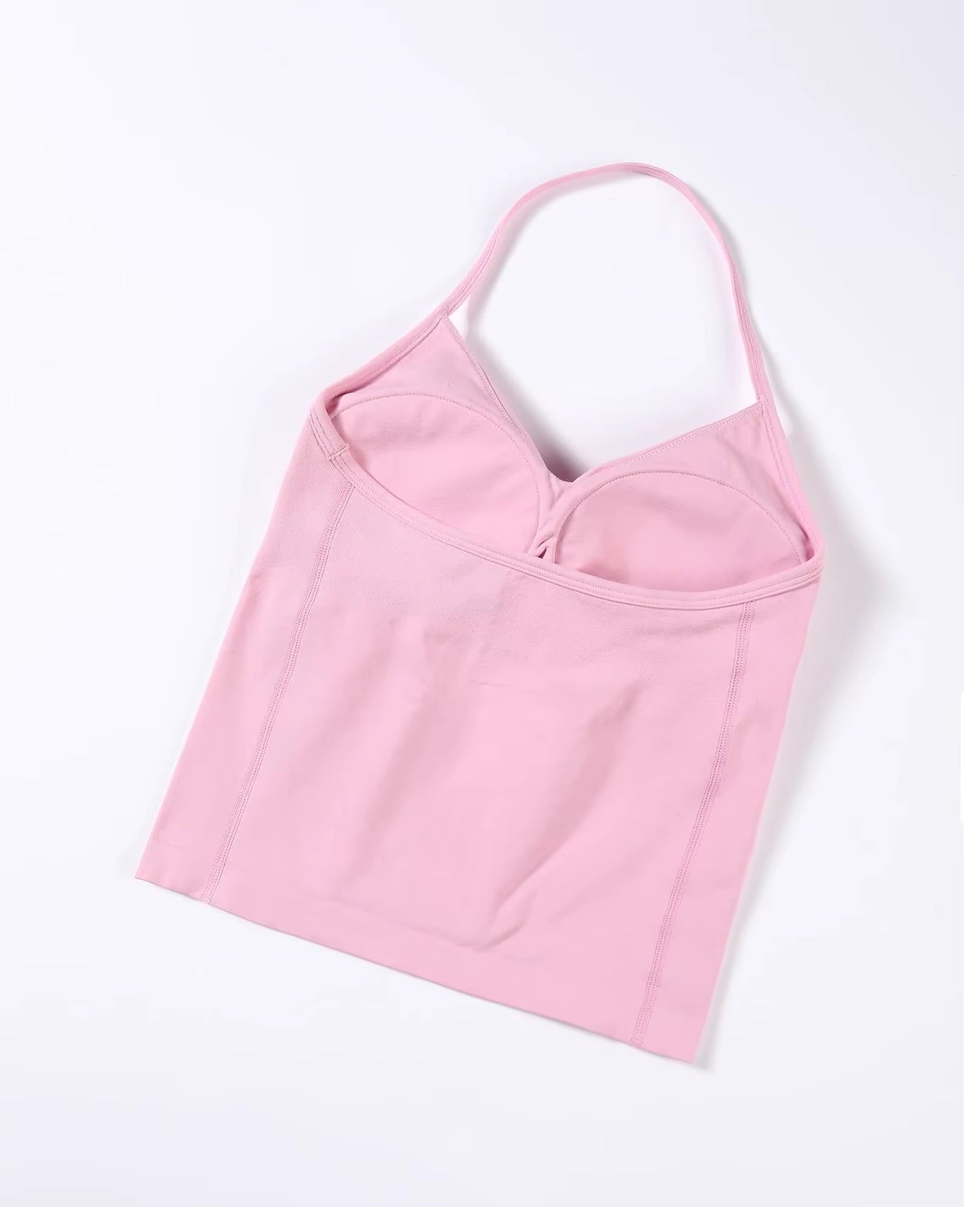 Workout Sets for Women 2 Pieces, Strappy Top Women'S Halter Workout Tank Tops+Scrunch Butt Lifting Booty Gym Yoga Biker Shorts